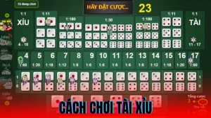Cách chơi tài xỉu
