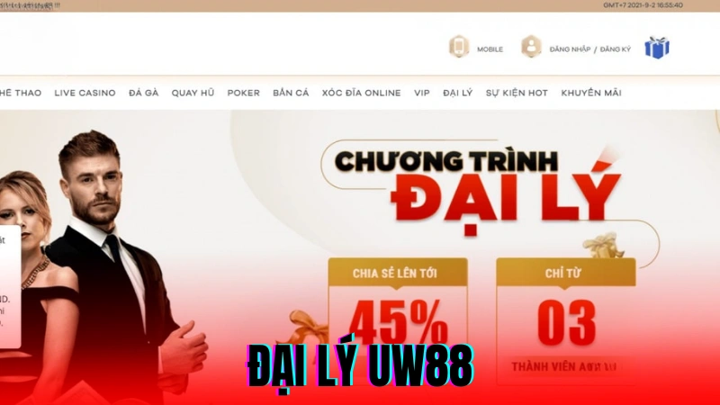 Đại Lý UW88 – Hoa Hồng Siêu Khủng, Cơ Hội Làm Giàu Khủng 1 Đại lý UW88